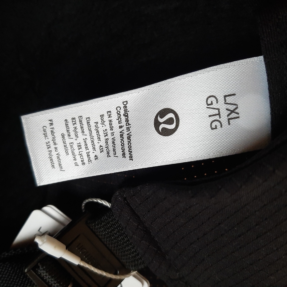 lululemon athletica WovenAir Black Cap - Picture 4 of 5